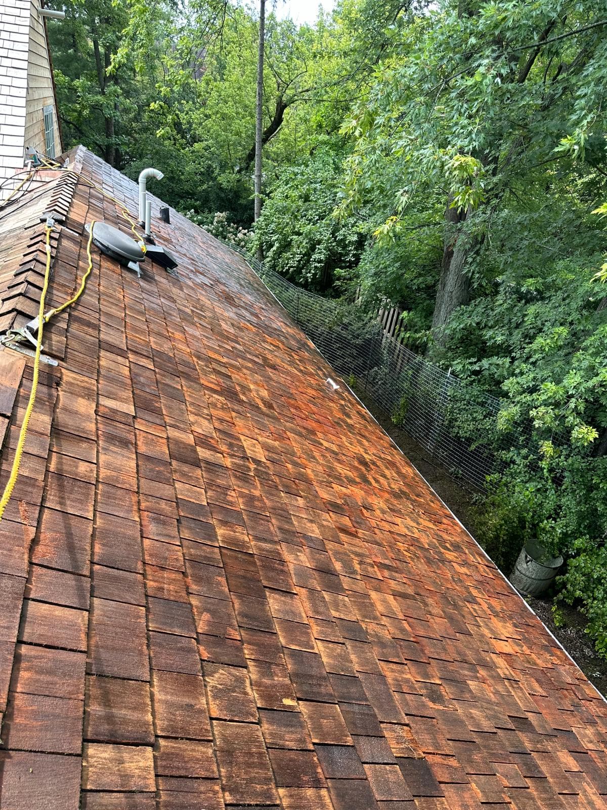 Cedar Shake Roof Cleaning & Maintenance