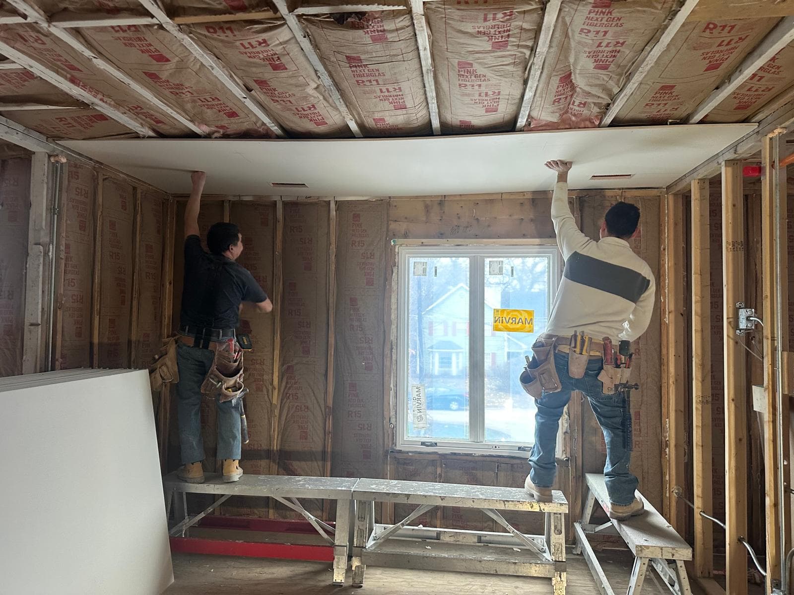 Interior Drywall Installation & Finishing